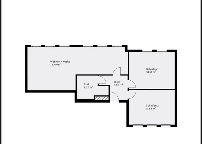 Kaza Guesthouse, Centrally Located 2 & 3 Bedroom In Augsburg